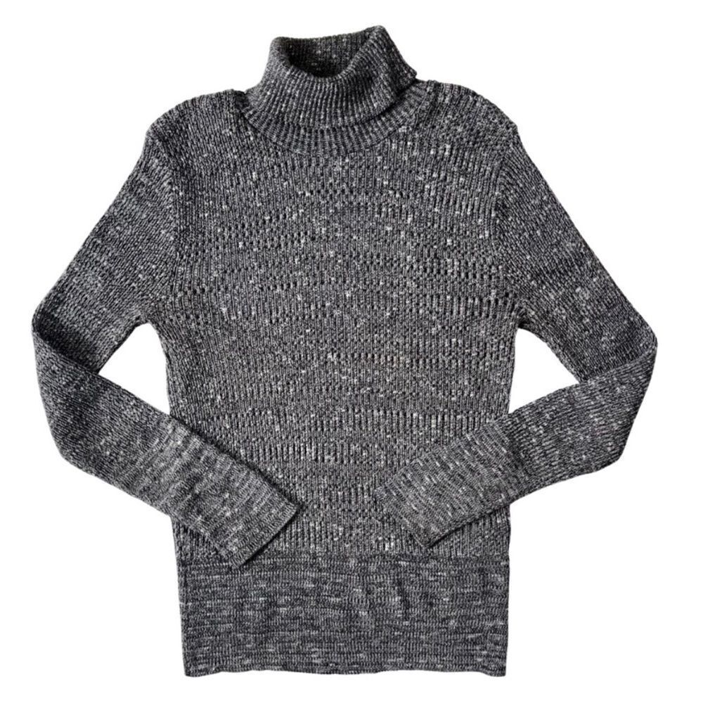Vintage 70’s Marled Turtleneck M
